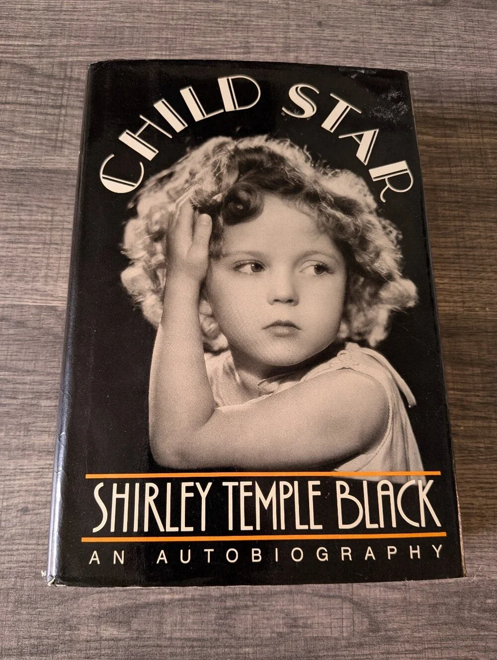 Star Child By Shirley Temple Black Hardcover - Picture 1 of 9